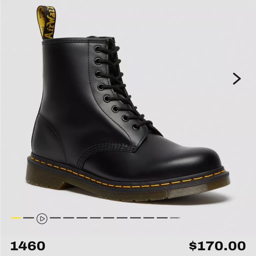 Dr. Martens 1460 Black Leather Boots